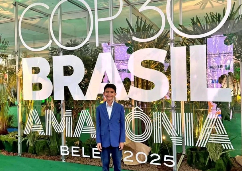 De Paramirim para o mundo: estudante participa da COP30