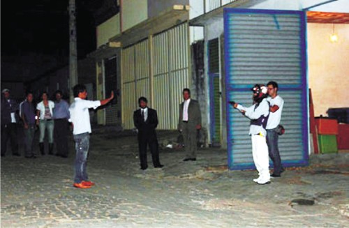 Polícia de Livramento realiza reconstituição da morte do empresário Jânio Quadros Moreira