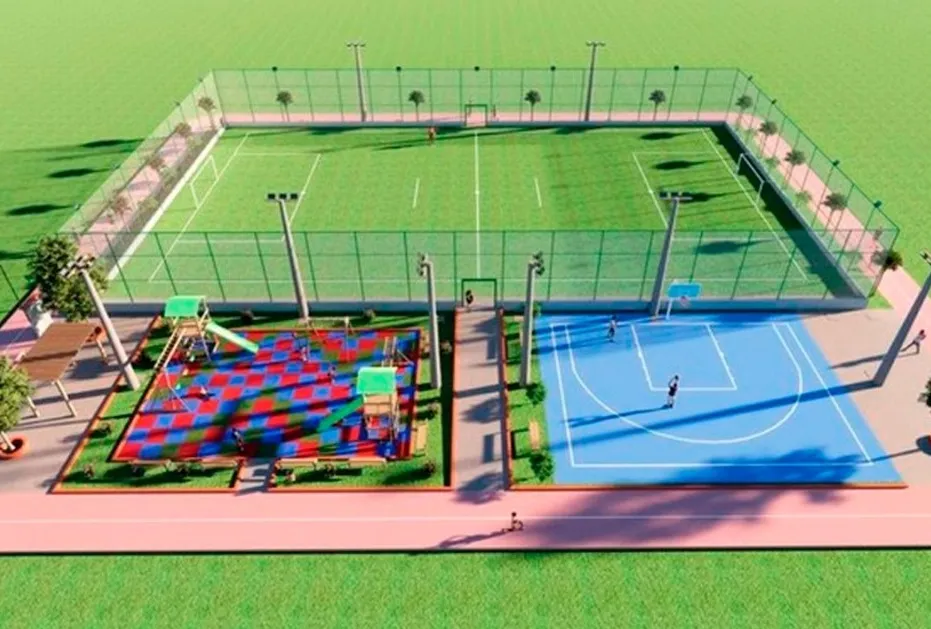 Livramento é contemplado com Espaço Esportivo Comunitário