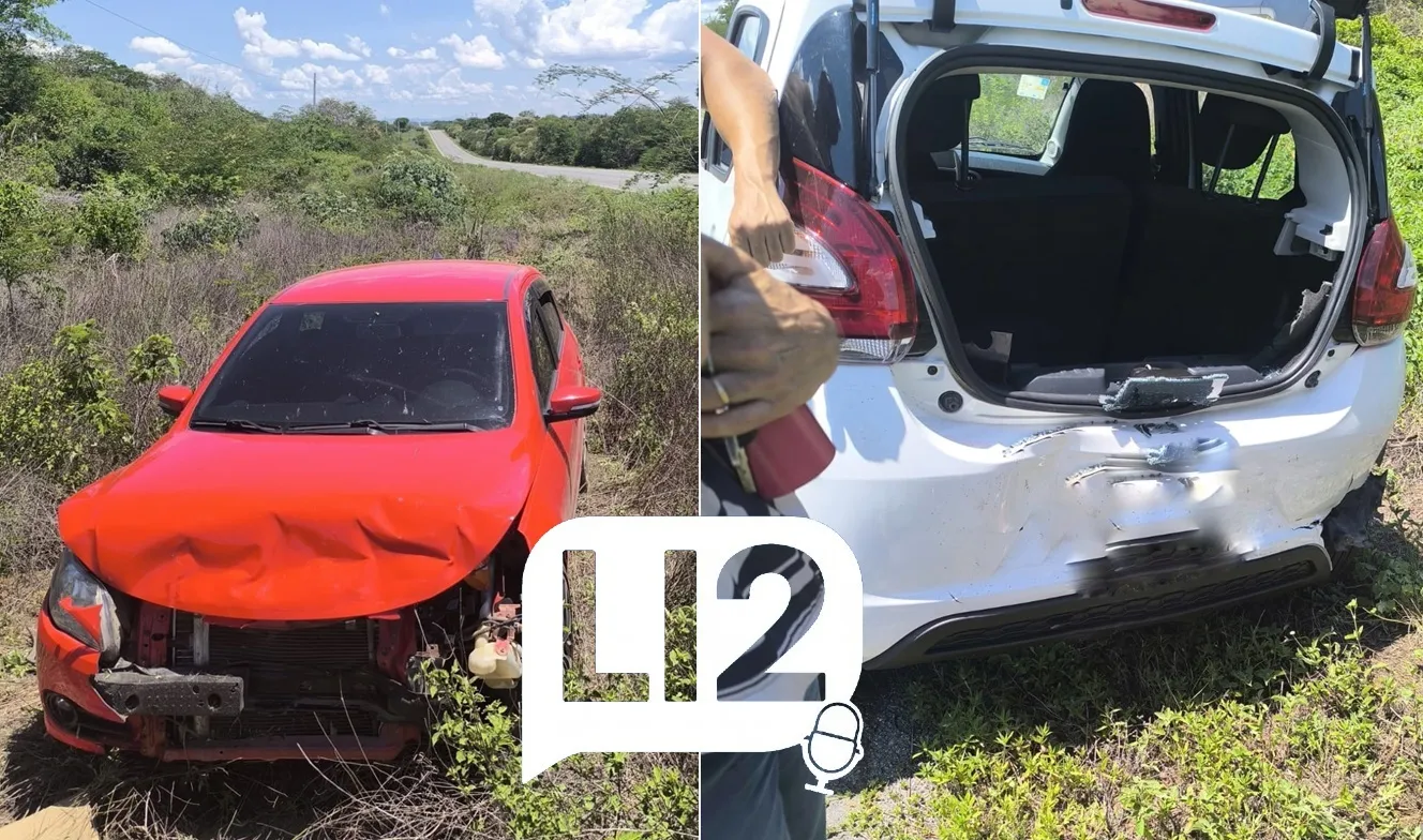 Macaúbas: Distração ao celular provoca acidente na BA-156