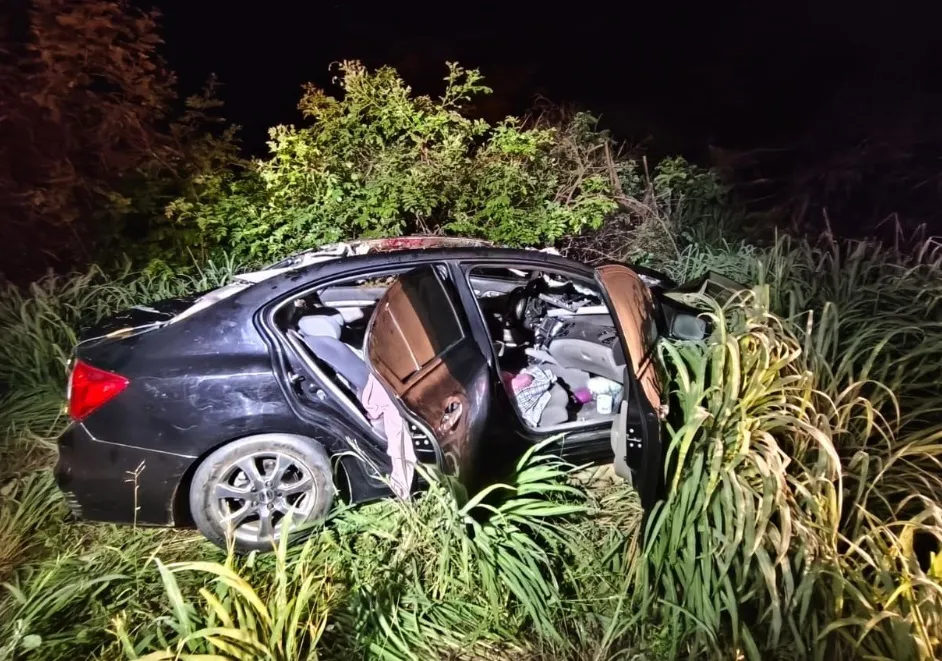 São Félix do Coribe: acidente na BR-349 deixa quatro feridos