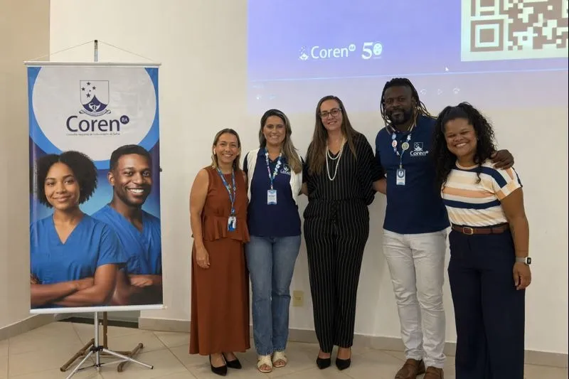 Livramento sedia COREN-BA Qualifica com foco na capacitação da Enfermagem