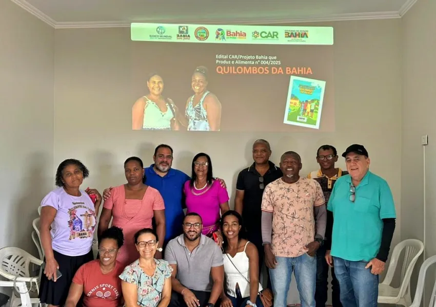 Livramento recebe reunião de apresentação do Edital Quilombos da Bahia