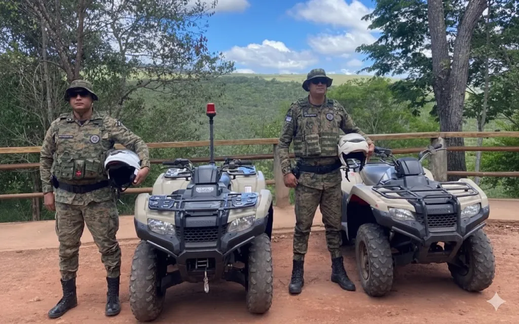 Chapada Diamantina: CIPPA/Lençóis intensifica segurança e fiscalização ambiental em áreas turísticas
