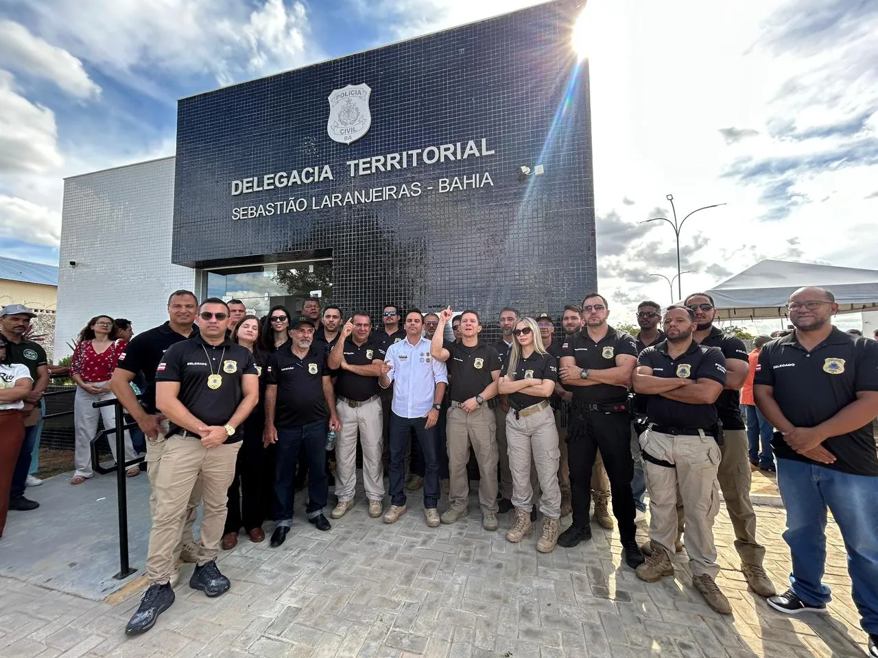 Segurança Pública: Sebastião Laranjeiras Recebe Novas Sedes da Polícia Civil e Militar