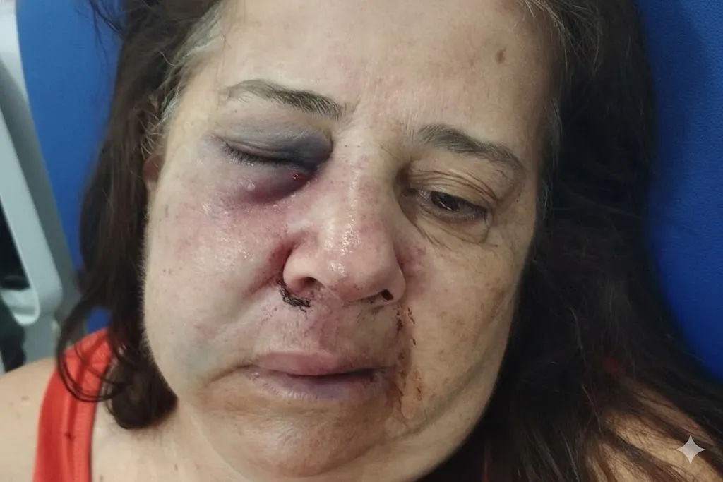 Idosa espancada em Brumado após negar venda de bebida alcoólica