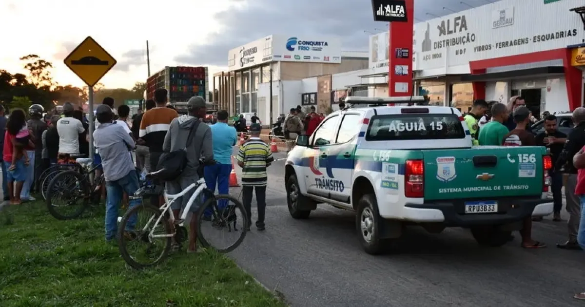 Acidente fatal na Avenida Brumado tira a vida de menina de 12 anos