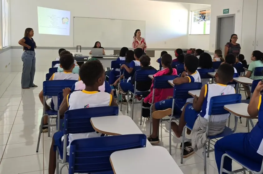 Projeto Saúde na Escola chega à Escola Florisvaldo da Silva Ribeiro, em Livramento