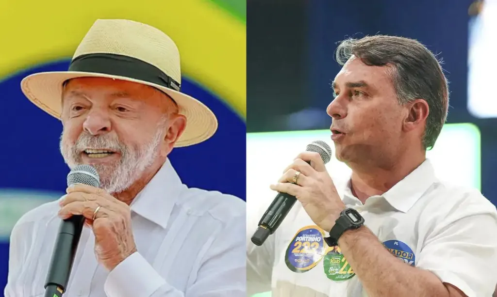 Datafolha no 2º turno: Flávio Bolsonaro tem 51% dos votos válidos e Lula, 49%