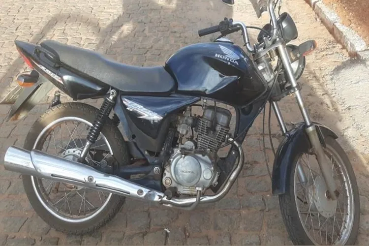 Motocicleta Adulterada Apreendida em Érico Cardoso