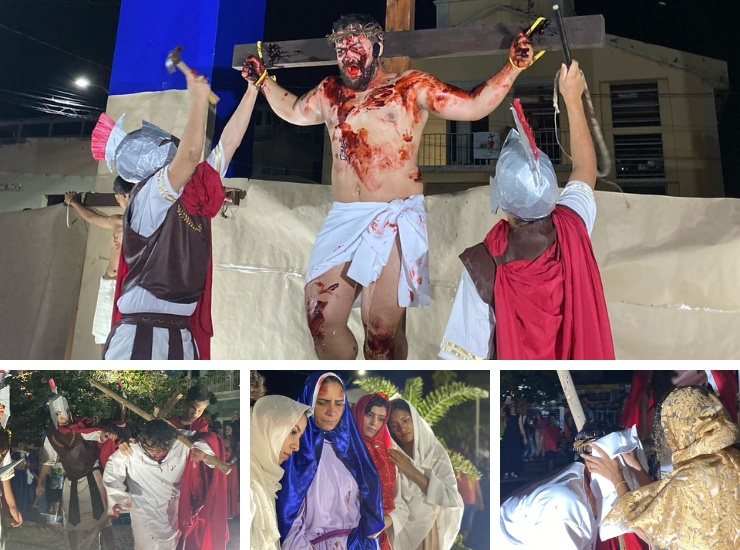Rio do Pires celebra emocionante encenação da Paixão de Cristo