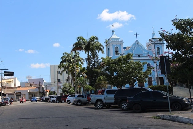 Vista aérea de Brumado, cidade baiana que acaba de instituir as Olimpíadas e Paralimpíadas Estudantis para alunos da rede pública municipal.