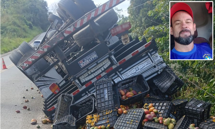 Caminhoneiro de Jaguaquara morre em acidente na BR-330