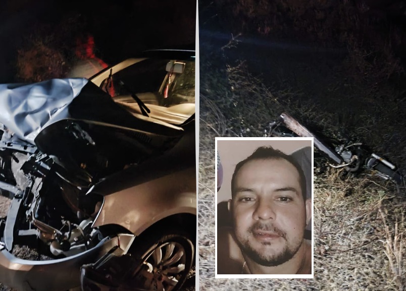 Motociclista morre após colisão com carro na BA-148